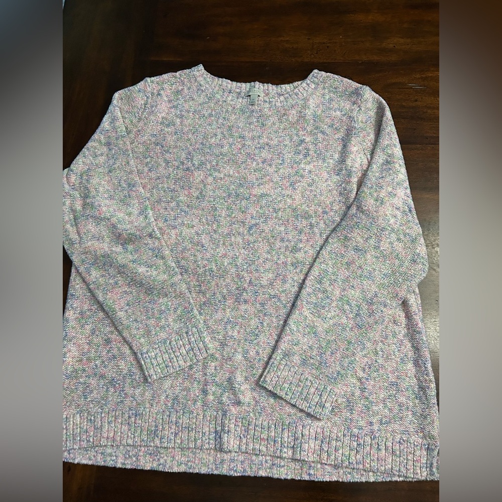 Talbots Pastel Knit Sweater size 1X